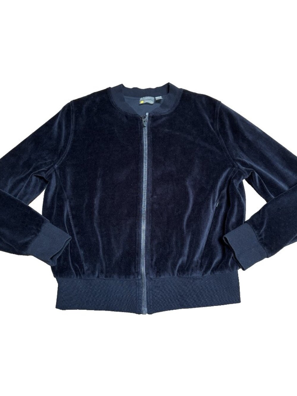 Zella Zip Up Velour Jacket Women's Size XS